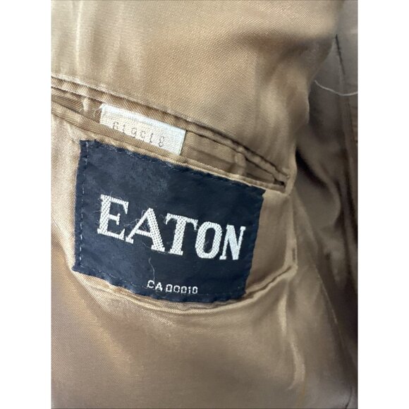 Harris Tweed Herringbone Wool Blazer Eaton Scotland Men’s 48 Regular - Picture 8 of 8